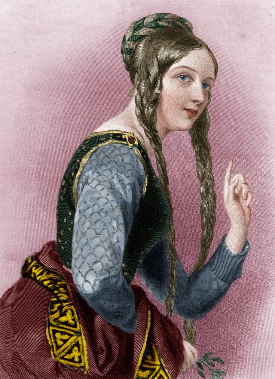 Eleanor of Aquitaine, Queen of Henry II of England by Unbekannt
