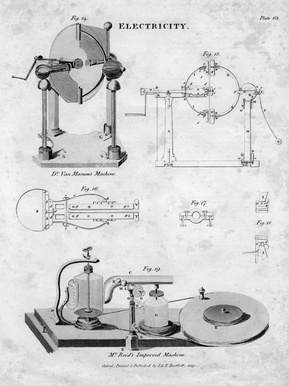 Electrostatic Machines by Unbekannt: Buy fine art print