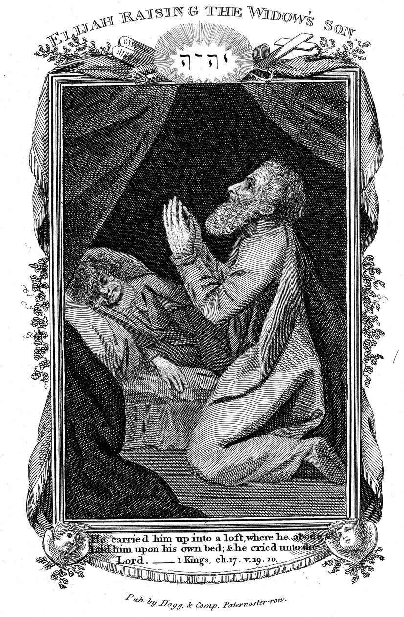 Elijah raising the widow
