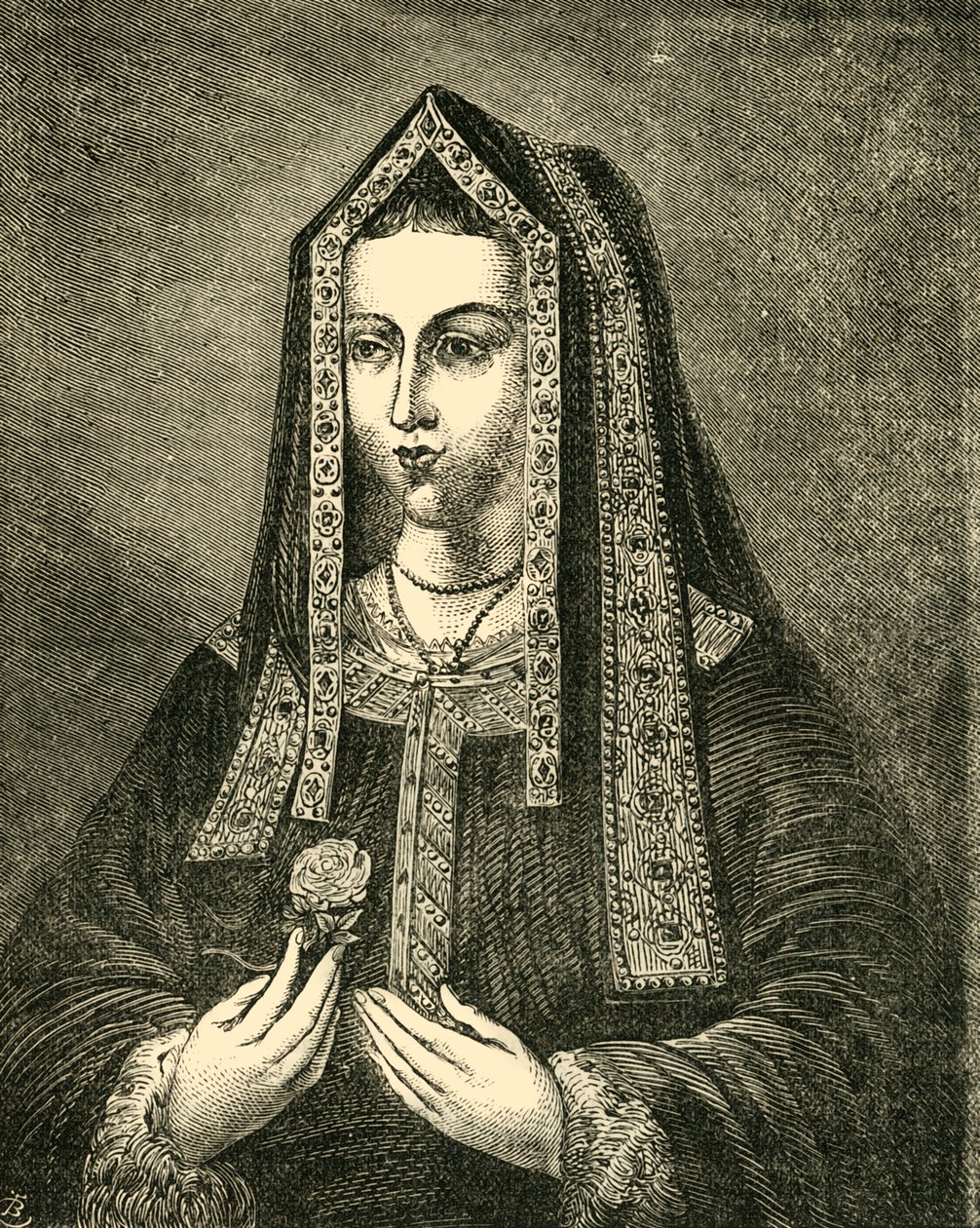 Elizabeth, Wife of Henry VII by Unbekannt