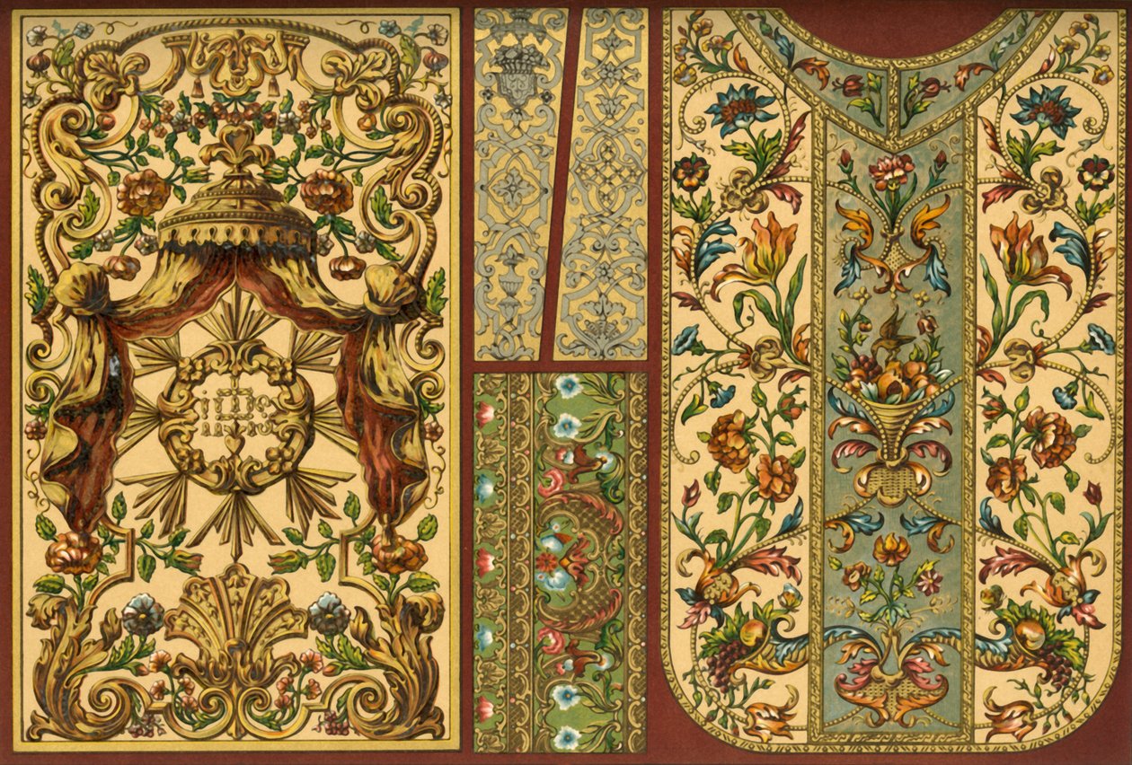 Embroidery, Leather Tapestry, Goldsmith