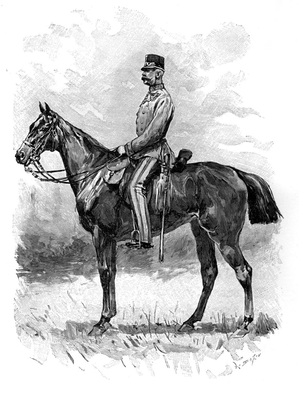 Emperor Franz Josef of Austria by Unbekannt