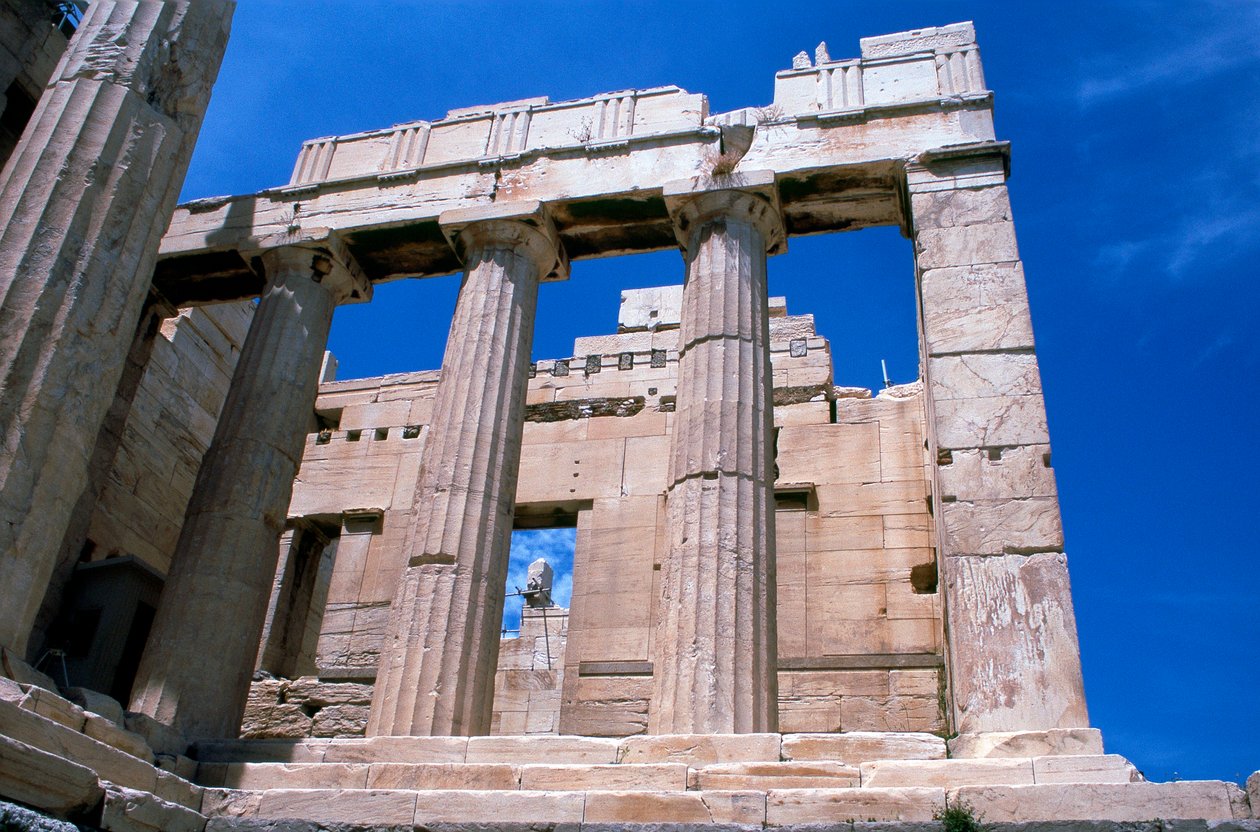 Entrance to the Acropolis, Athens by Unbekannt