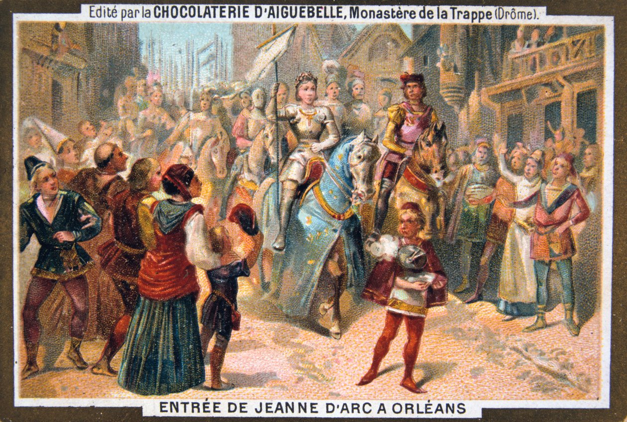 Entry of Joan of Arc into Orleans, 1429, 19th century by Unbekannt