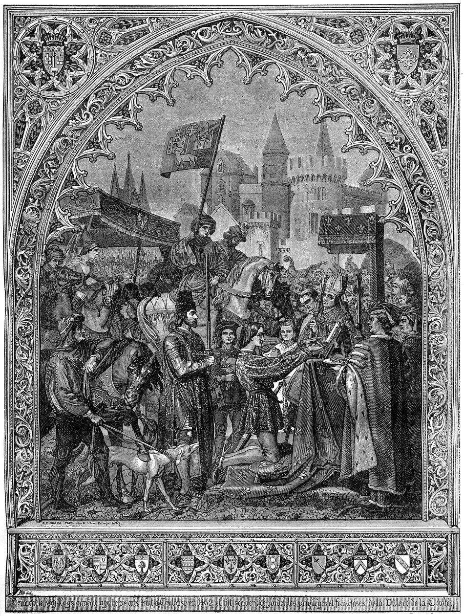 Entry of Louis XI of France into Troyes by Unbekannt