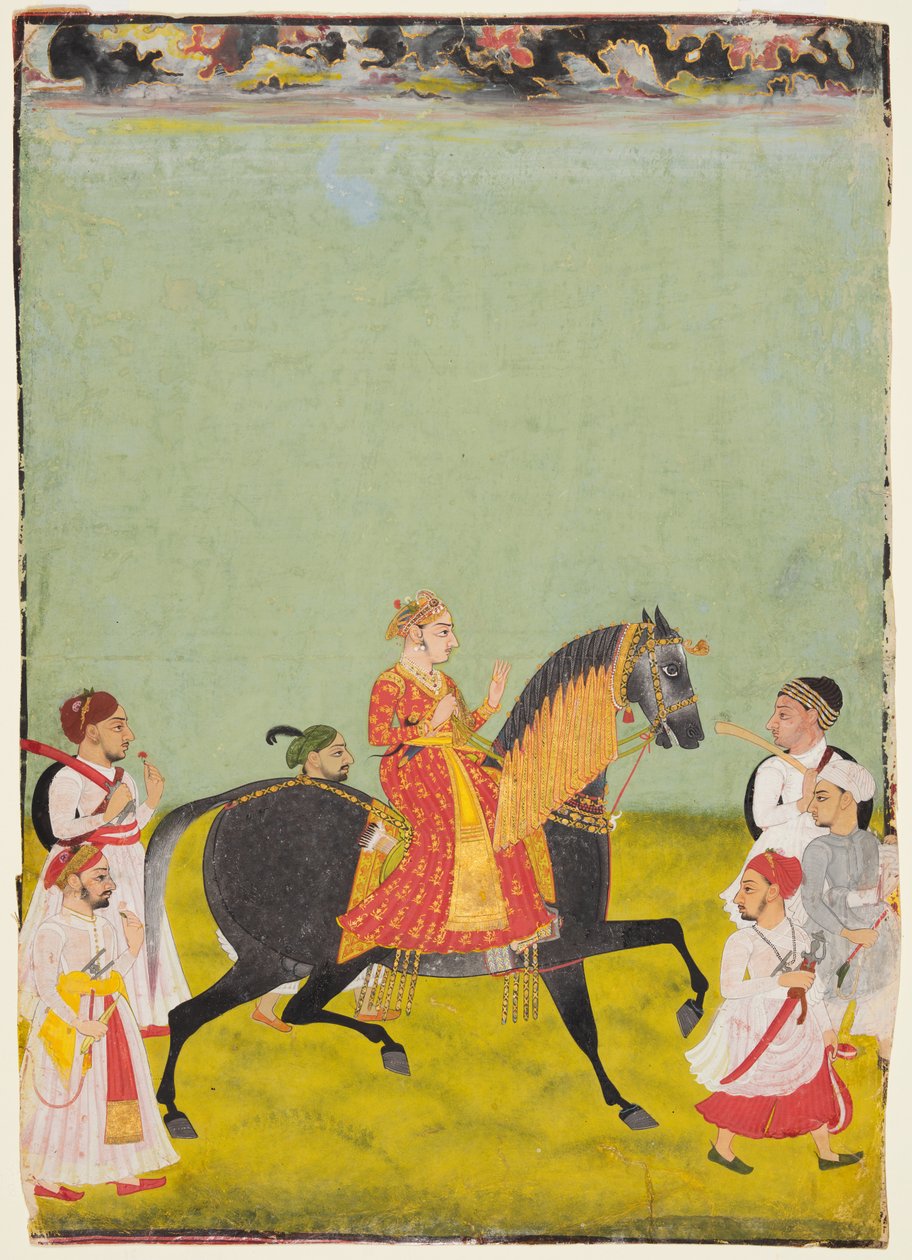 Equestrian Raj Singh II, son of Pratap Singh by Unbekannt