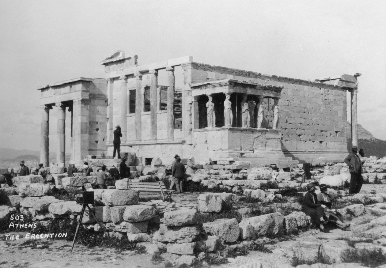 Erechtheion, Athens, Greece by Unbekannt