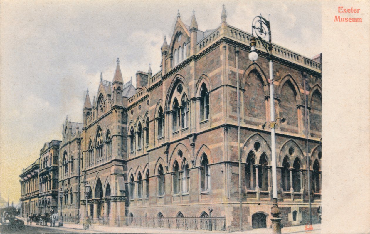 Exeter Museum, Devon, c1905 by Unbekannt