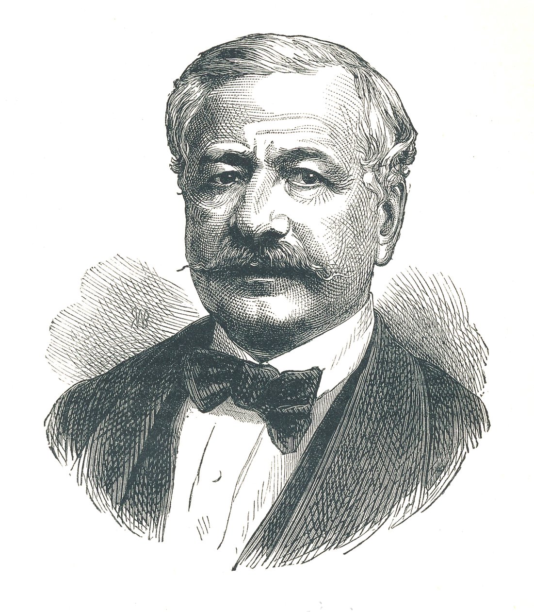 Ferdinand de Lesseps, French Diplomat and Developer of the Suez Canal by Unbekannt