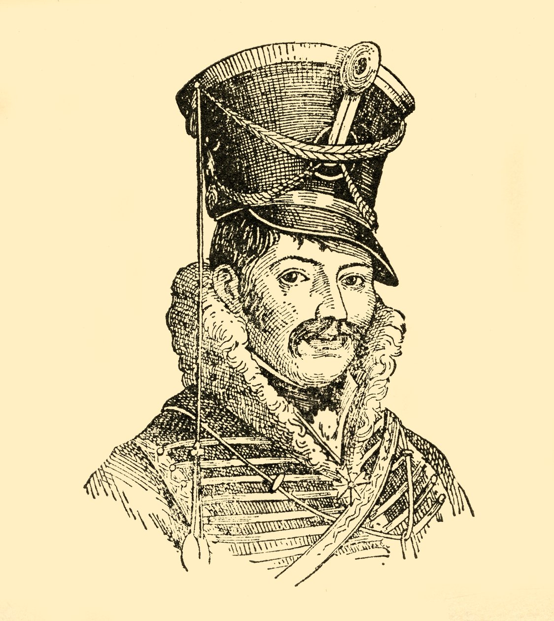 Ferdinand von Schill by Unbekannt