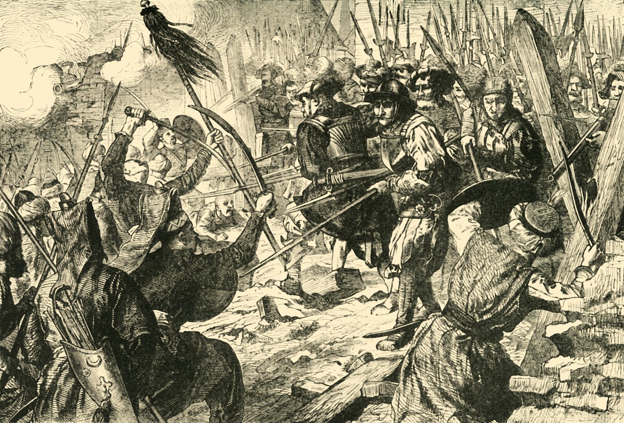 Final Assault of the Turks in their First Siege of Vienna 1529