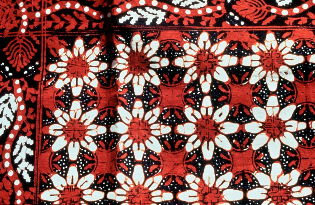 Floral Design, Indonesia by Unbekannt