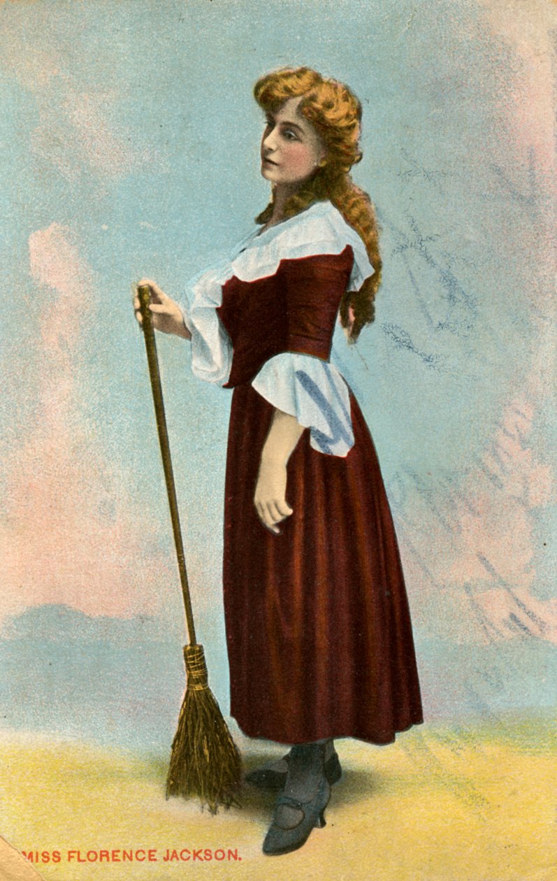 Florence Jackson, British Actress, c1908 by Unbekannt