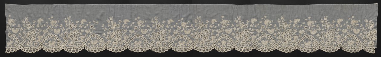 Flounce, early 1800s by Unbekannt