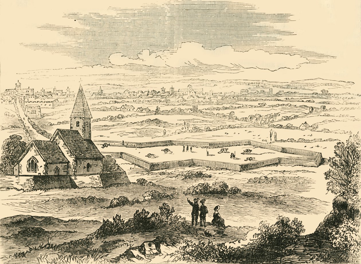 Fortifications of Old St. Pancras by Unbekannt