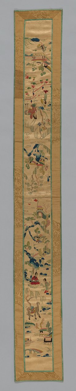 Fragment Sleeve Band, China, Qing Dynasty by Unbekannt