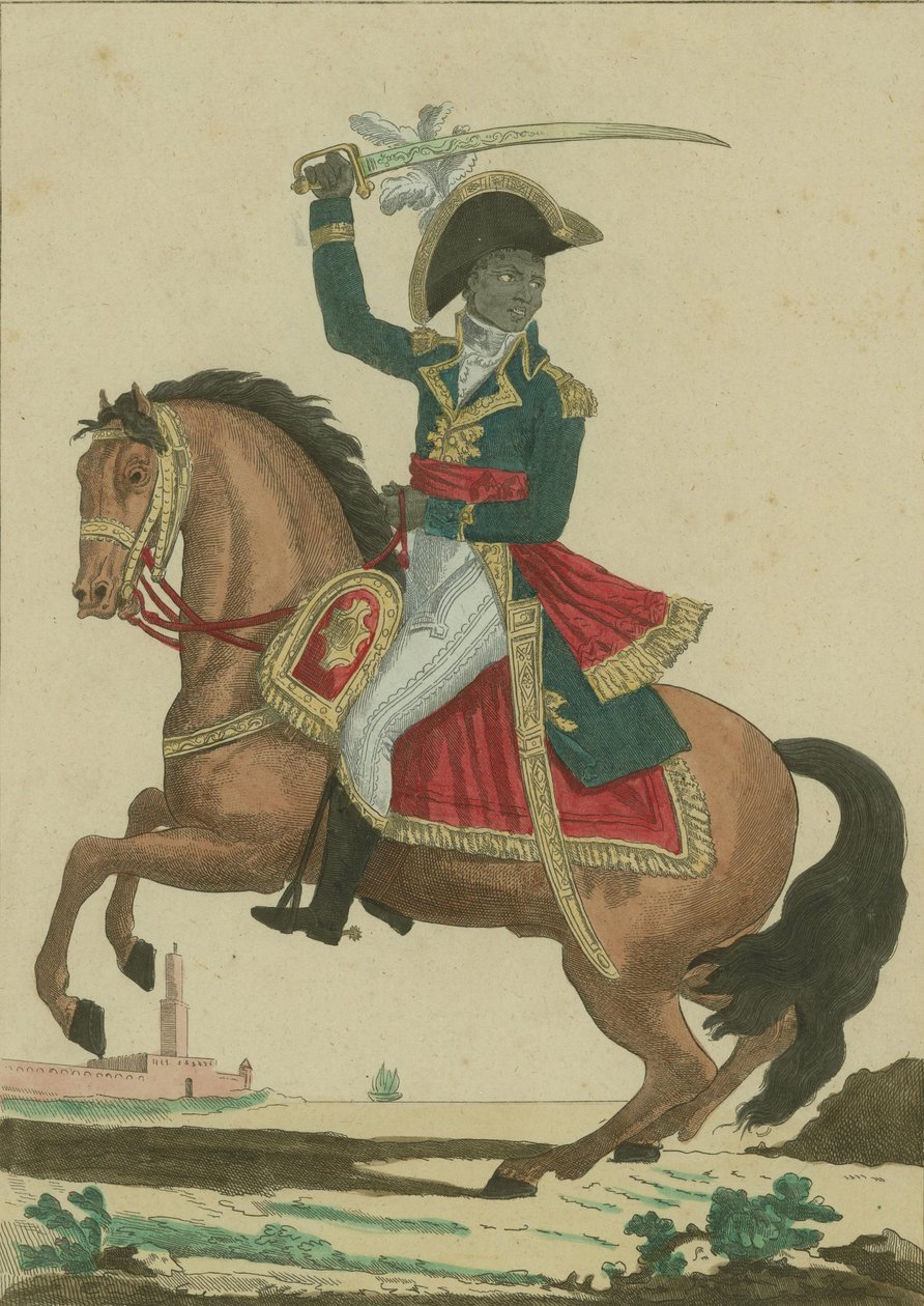 François-Dominique Toussaint Louverture, 1743-1803, c.1800 by Unbekannt