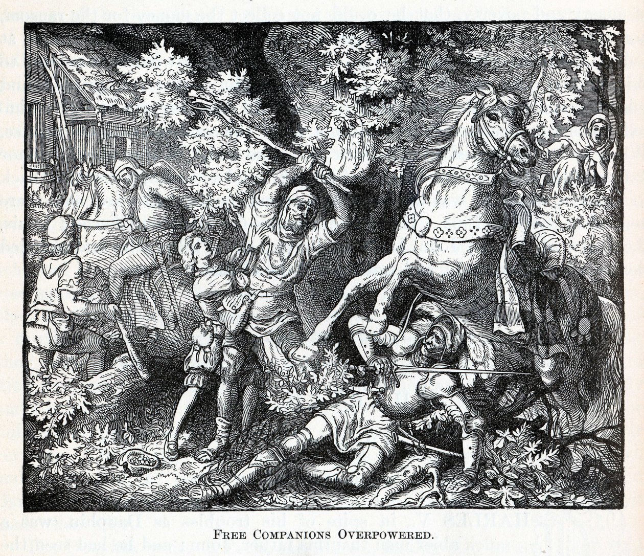 Free Companions Overpowered, 1882 by Unbekannt