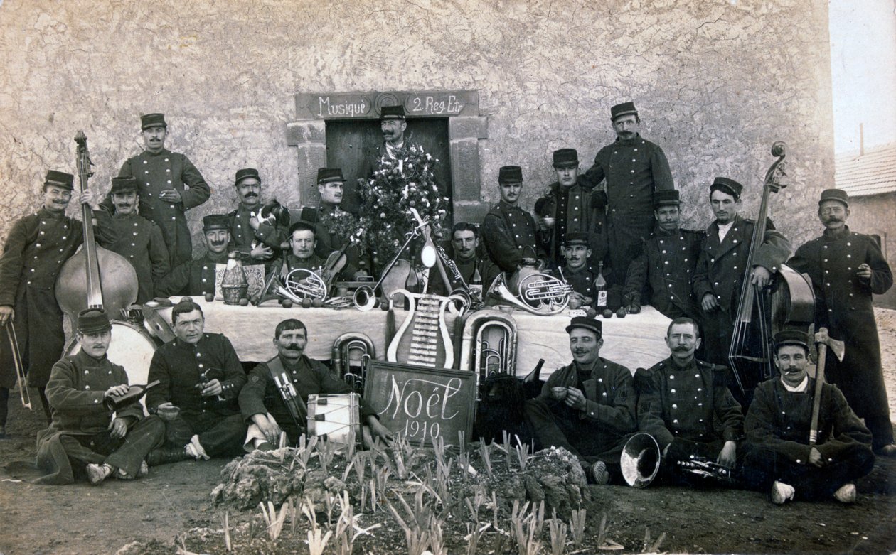 French Foreign Legion Christmas, Algeria, 1910 by Unbekannt