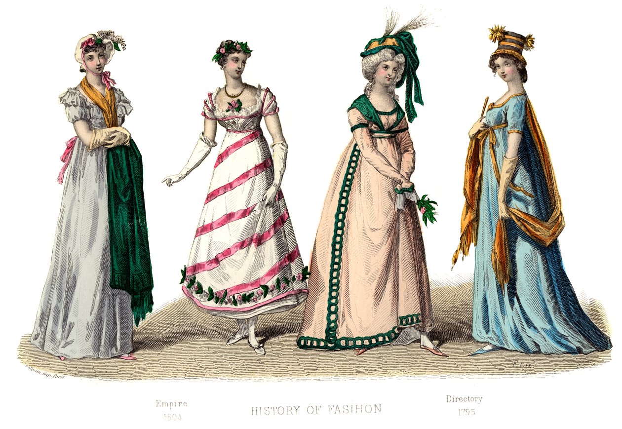 French Costume: Empire by Unbekannt