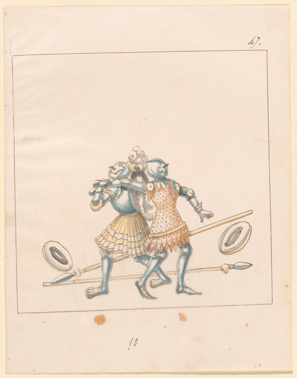 Freydal, The Book of Jousts and Tournament of Emperor Maximilian I: Combats... (Plate 152) by Unbekannt