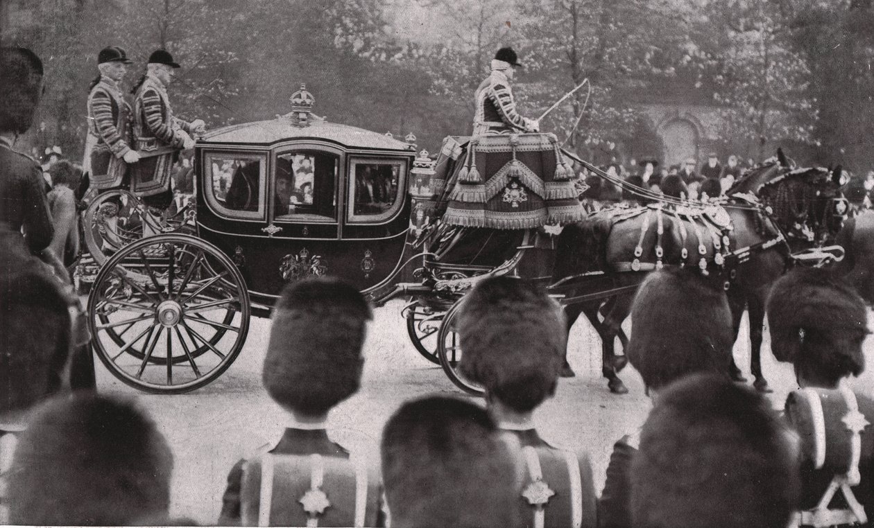 Funeral Procession of King Edward VII, London, 20 May 1910 by Unbekannt