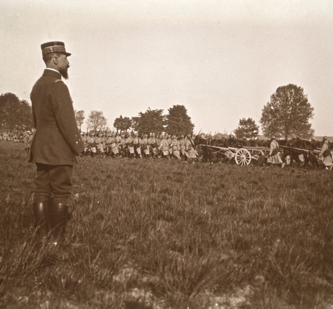 General Henri Gouraud, Champagne, northern France by Unbekannt