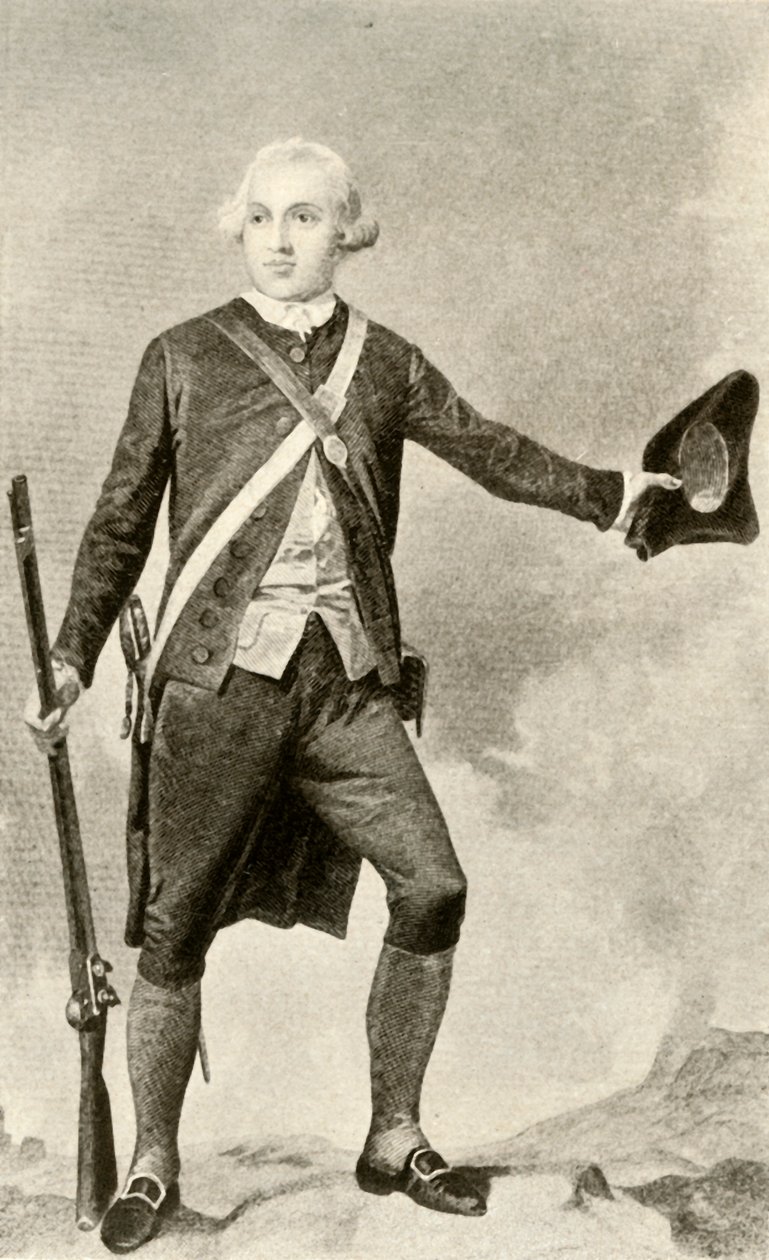 General Warren, in the Dress of a Minute-Man by Unbekannt