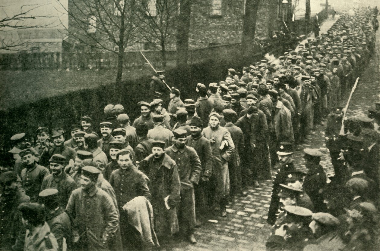 German Prisoners of War in Britain, First World War by Unbekannt