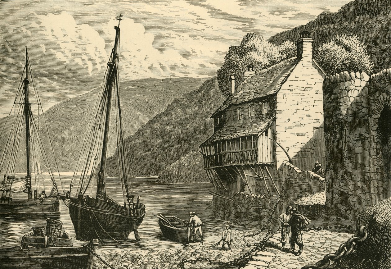 Glovelly Harbour by Unbekannt