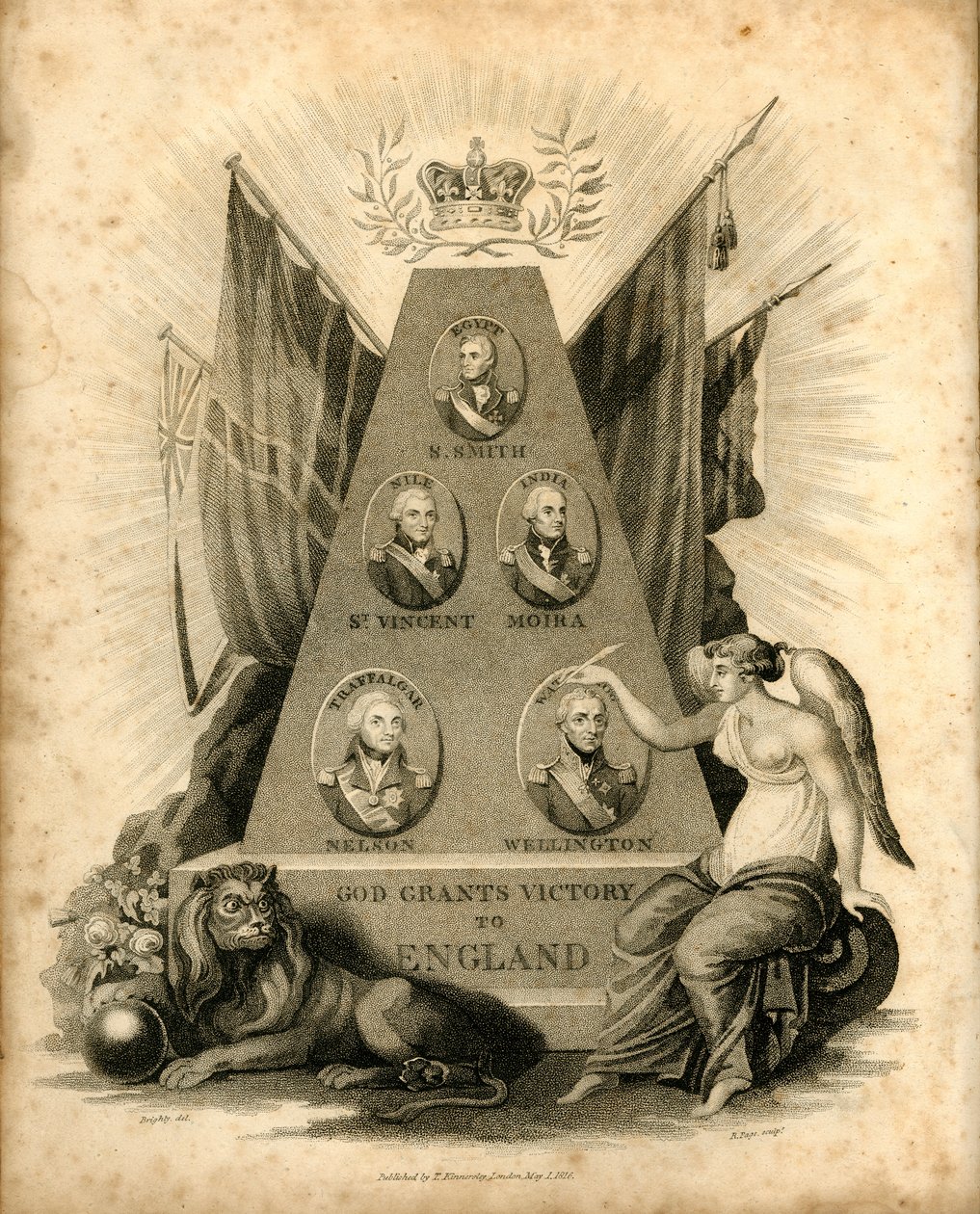 God Grants Victory to England by Unbekannt
