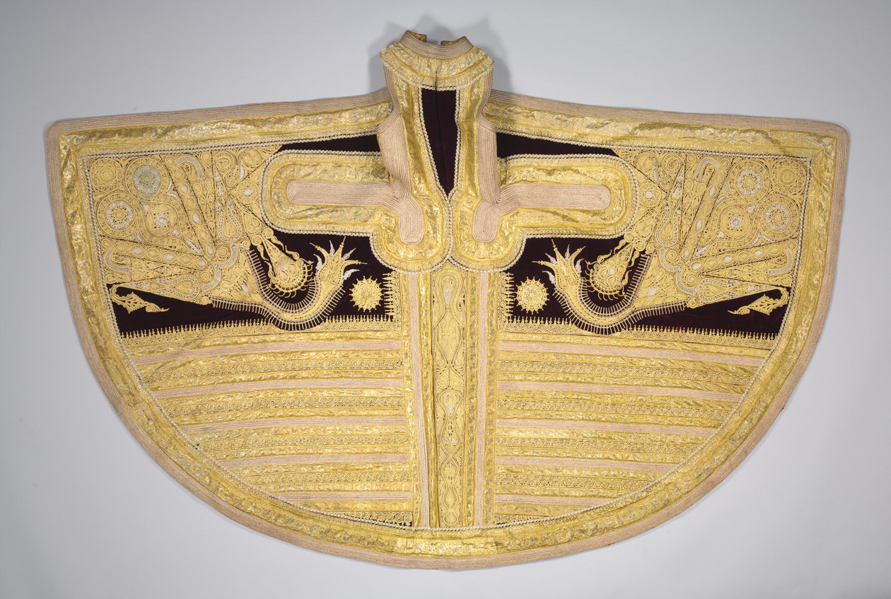 Gold-Thread Embroidered Garment for a Woman by Unbekannt