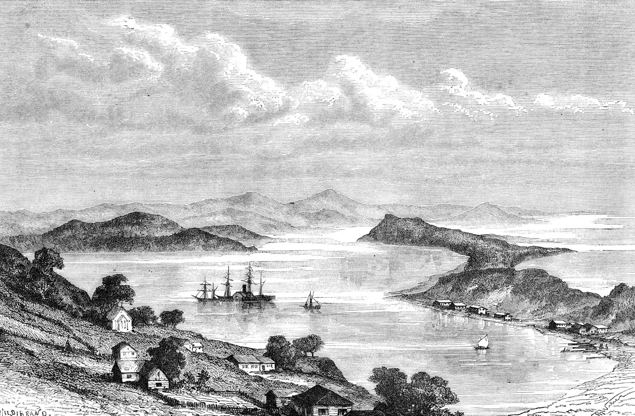 Golden Horn Bay, Russia, 1895 by Unbekannt