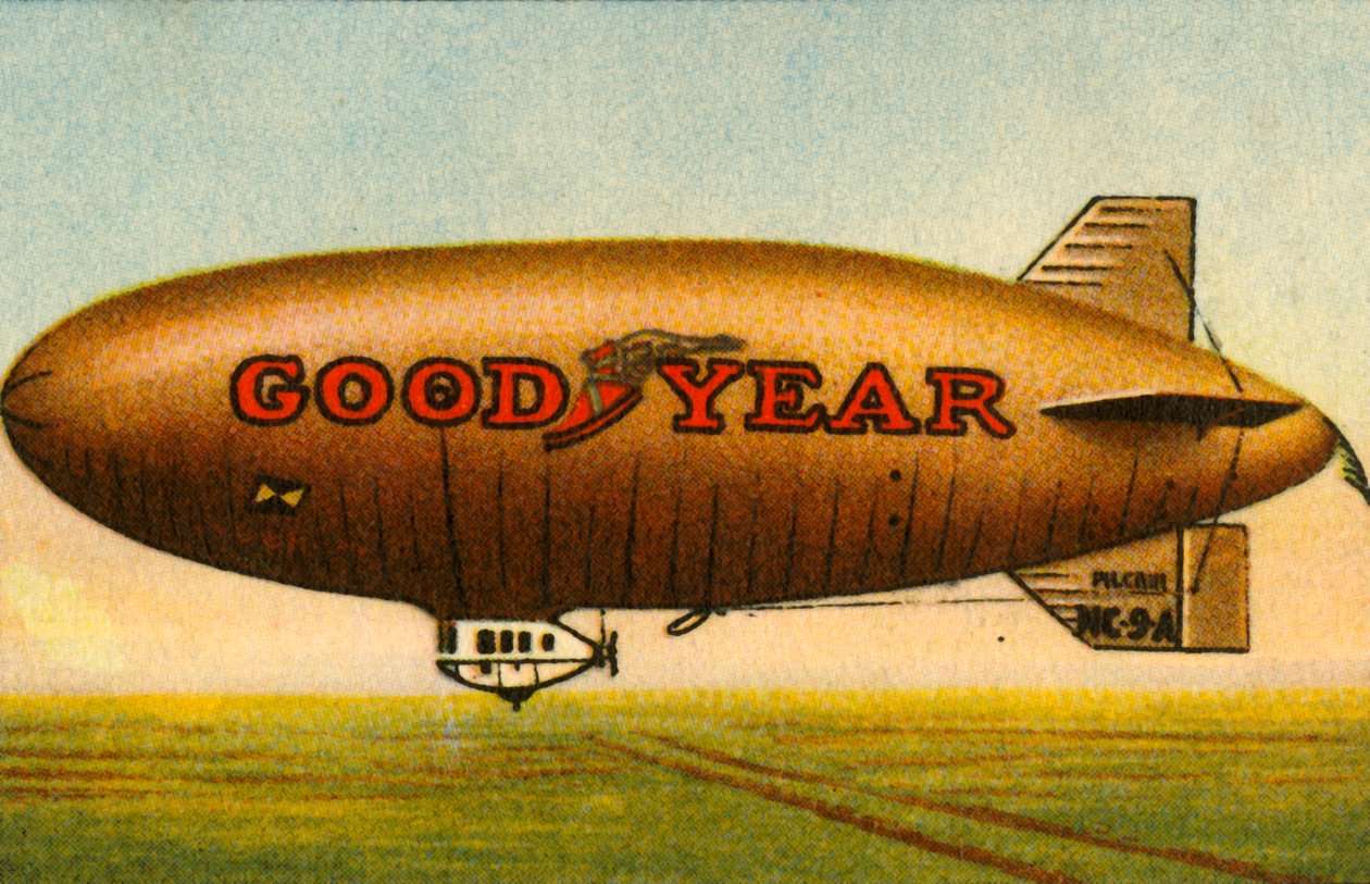 Goodyear Pilgrim Airship by Unbekannt