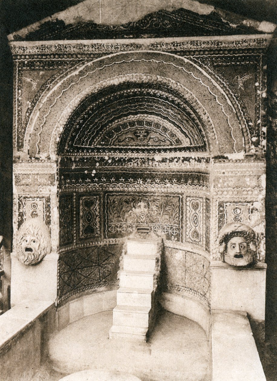 Grande Fontana, Pompeii, Italy, c1900s by Unbekannt