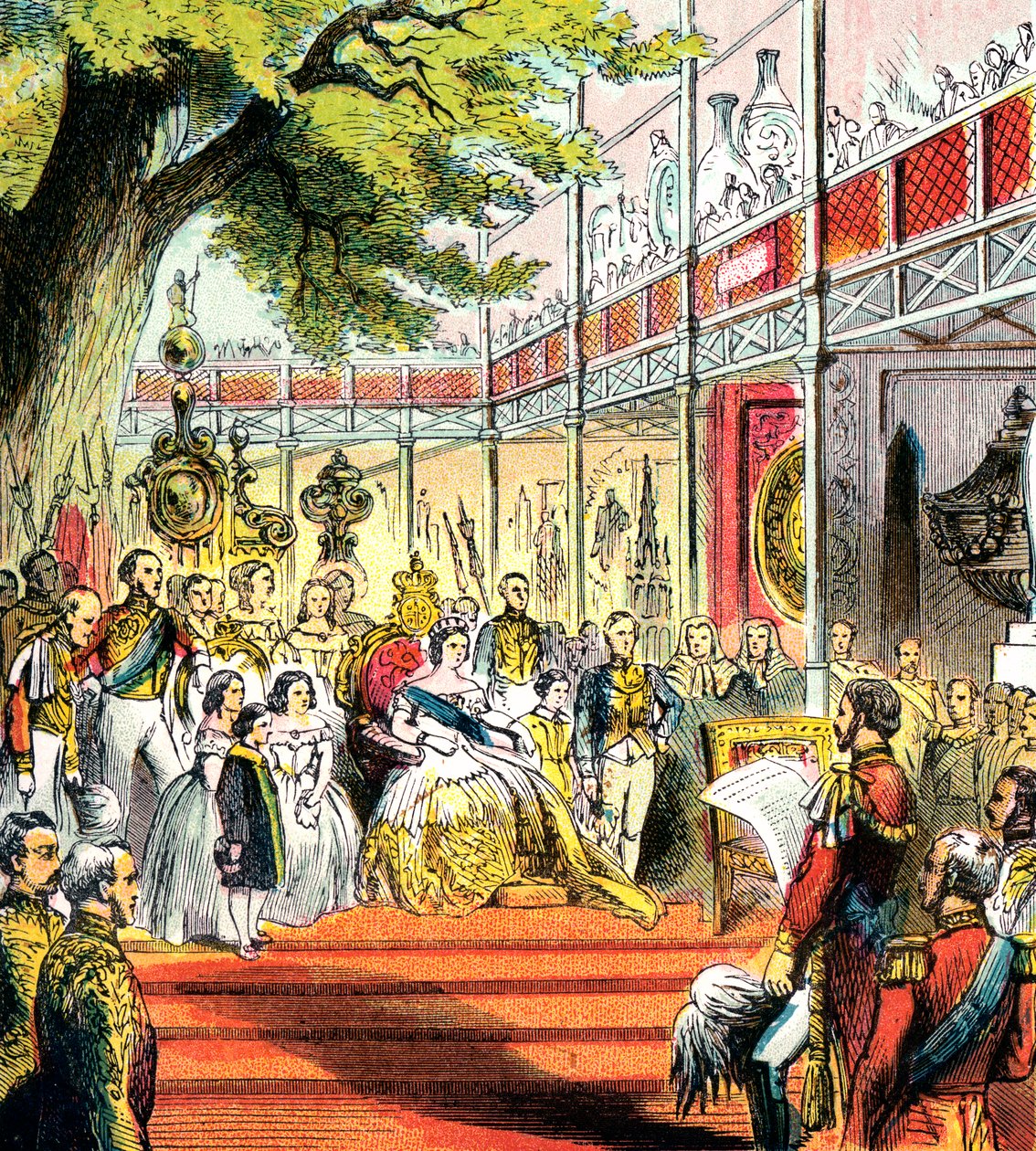 Great Exhibition of 1851 by Unbekannt