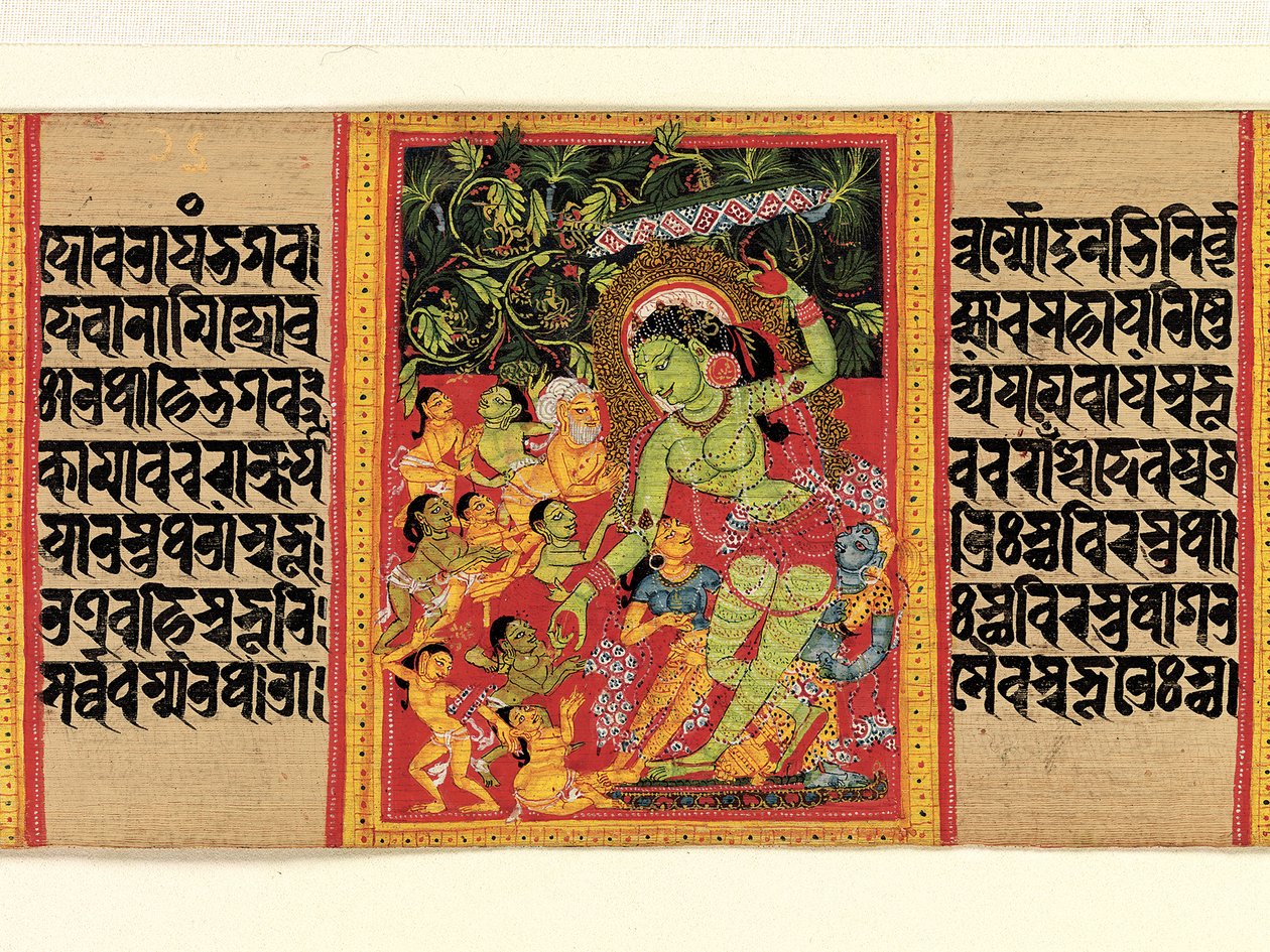 Green Tara Dispensing Boons to Ecstatic Devotees... Perfection of Wisdom by Unbekannt