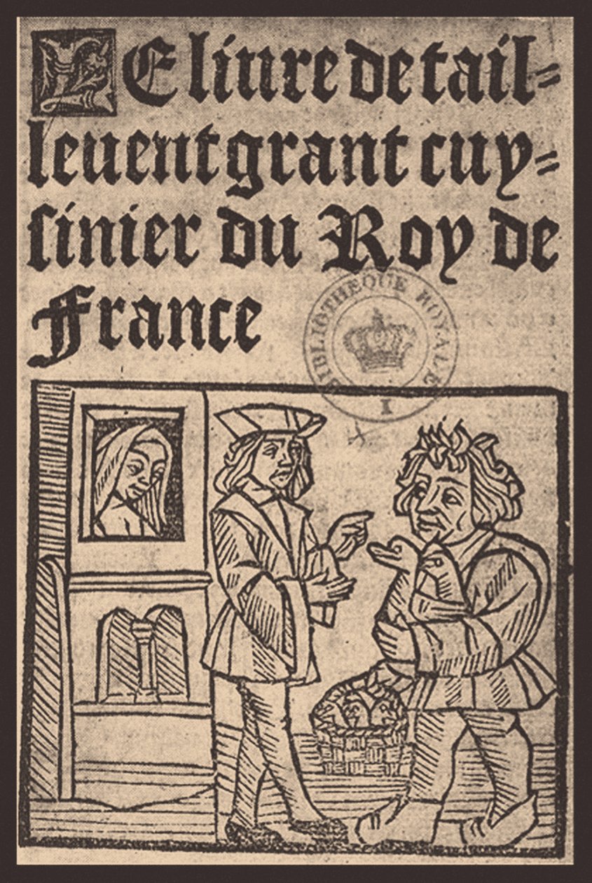 Guillaume Tirel, dit Taillevent Le Viandier by Unbekannt