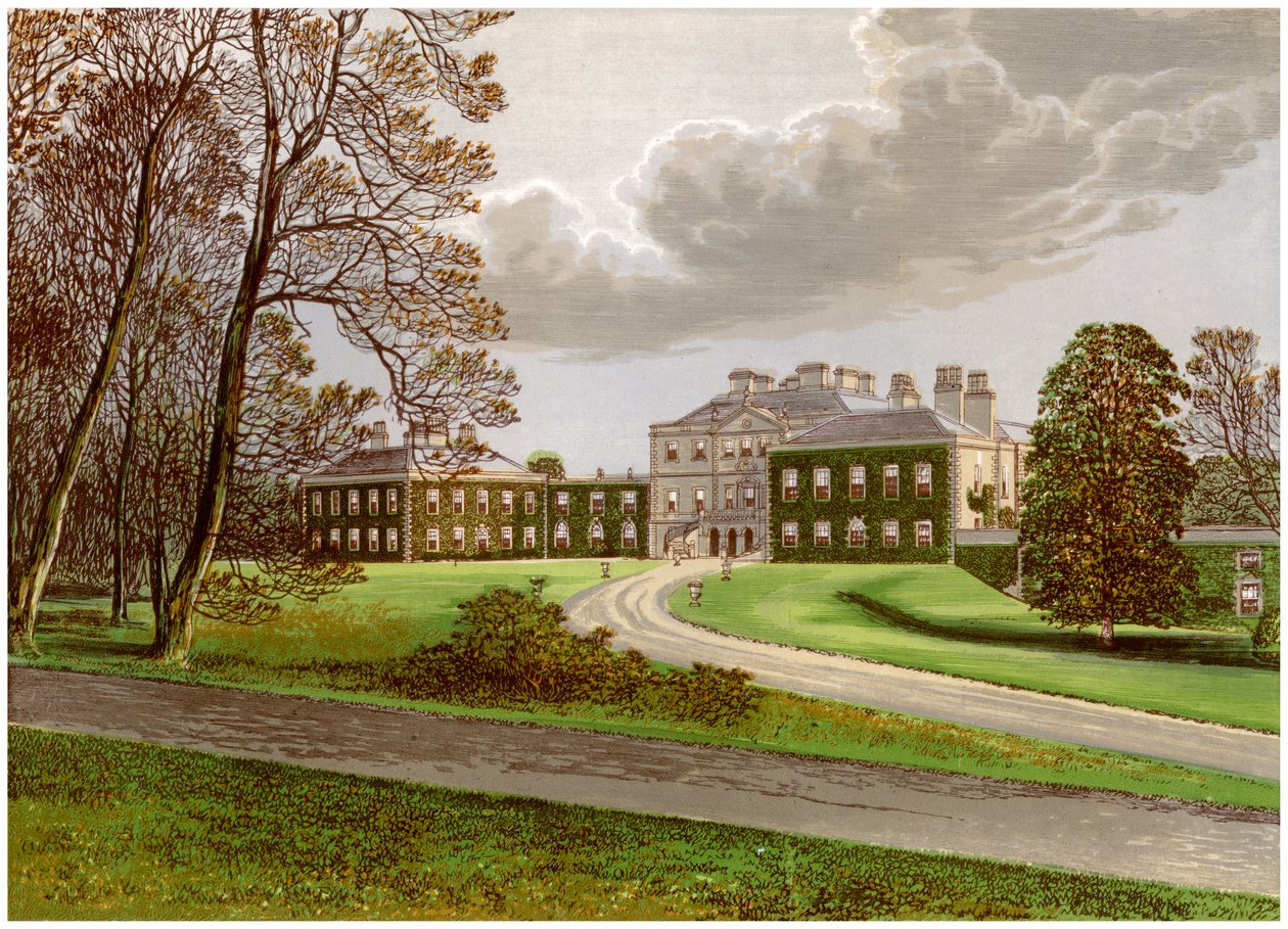 Haddo House, Aberdeenshire, home of the Earl of Aberdeen, c1880 by Unbekannt