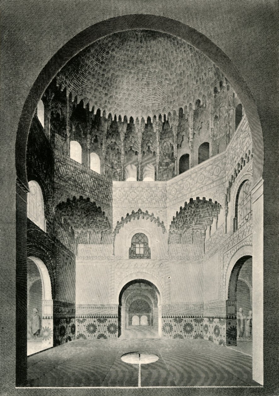 Hall of the Two Sisters (19th century, 1907) by Unbekannt