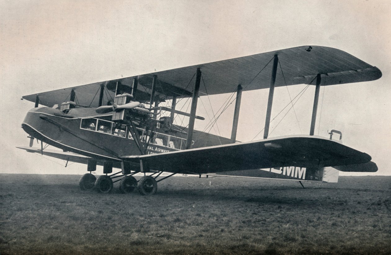 Handley-Page W.10 Passenger-carrying aeroplane operating on Imperial Airways, 1929 by Unbekannt