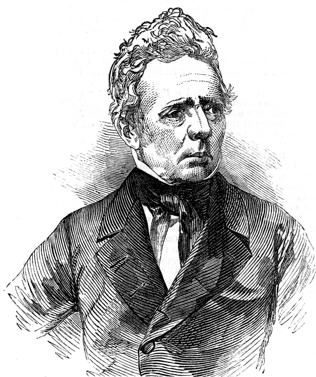 Hans Christian Oersted, Danish Physicist, 1851 by Unbekannt