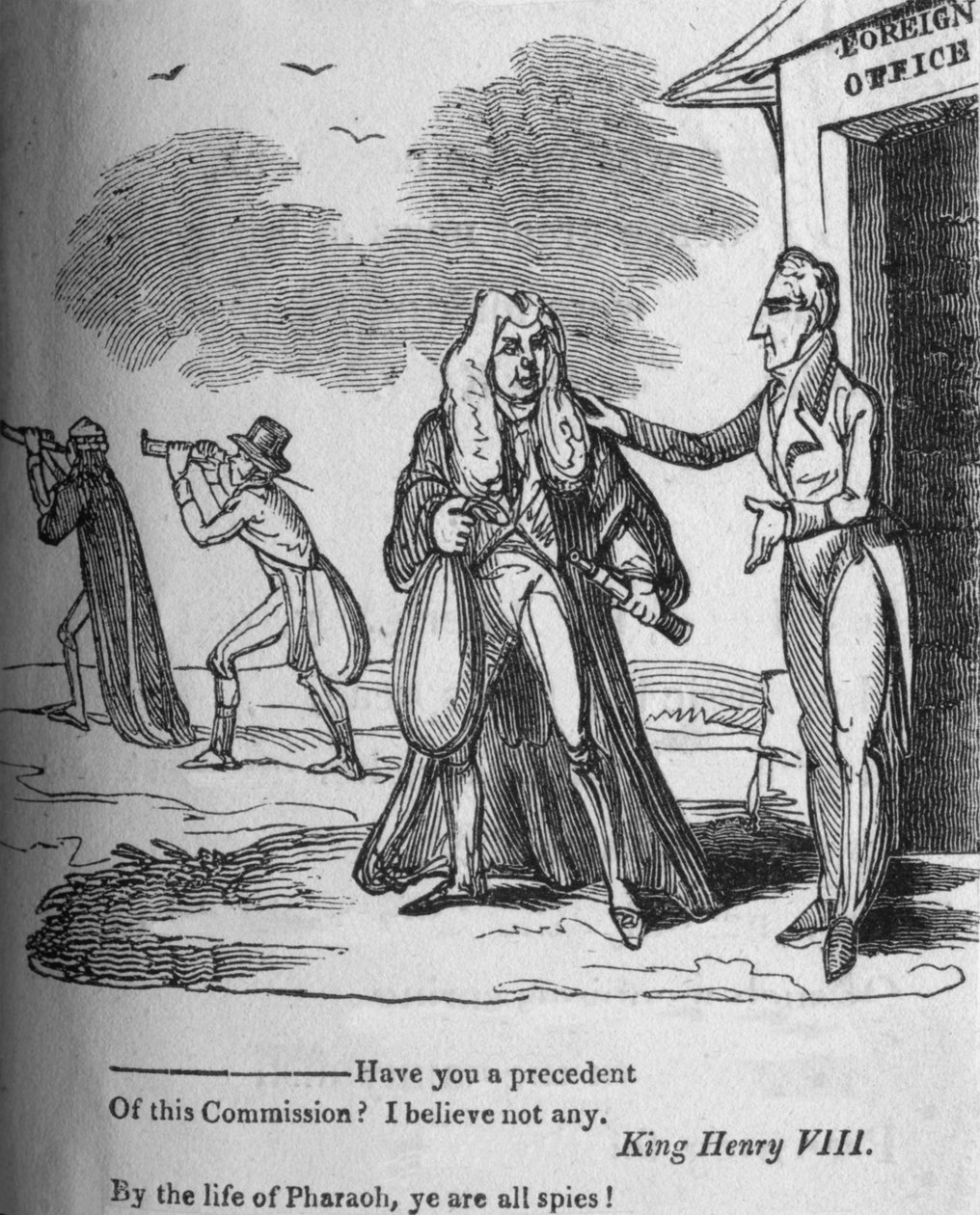 Have you a precedent of this Commission I believe not any, c1820 by Unbekannt