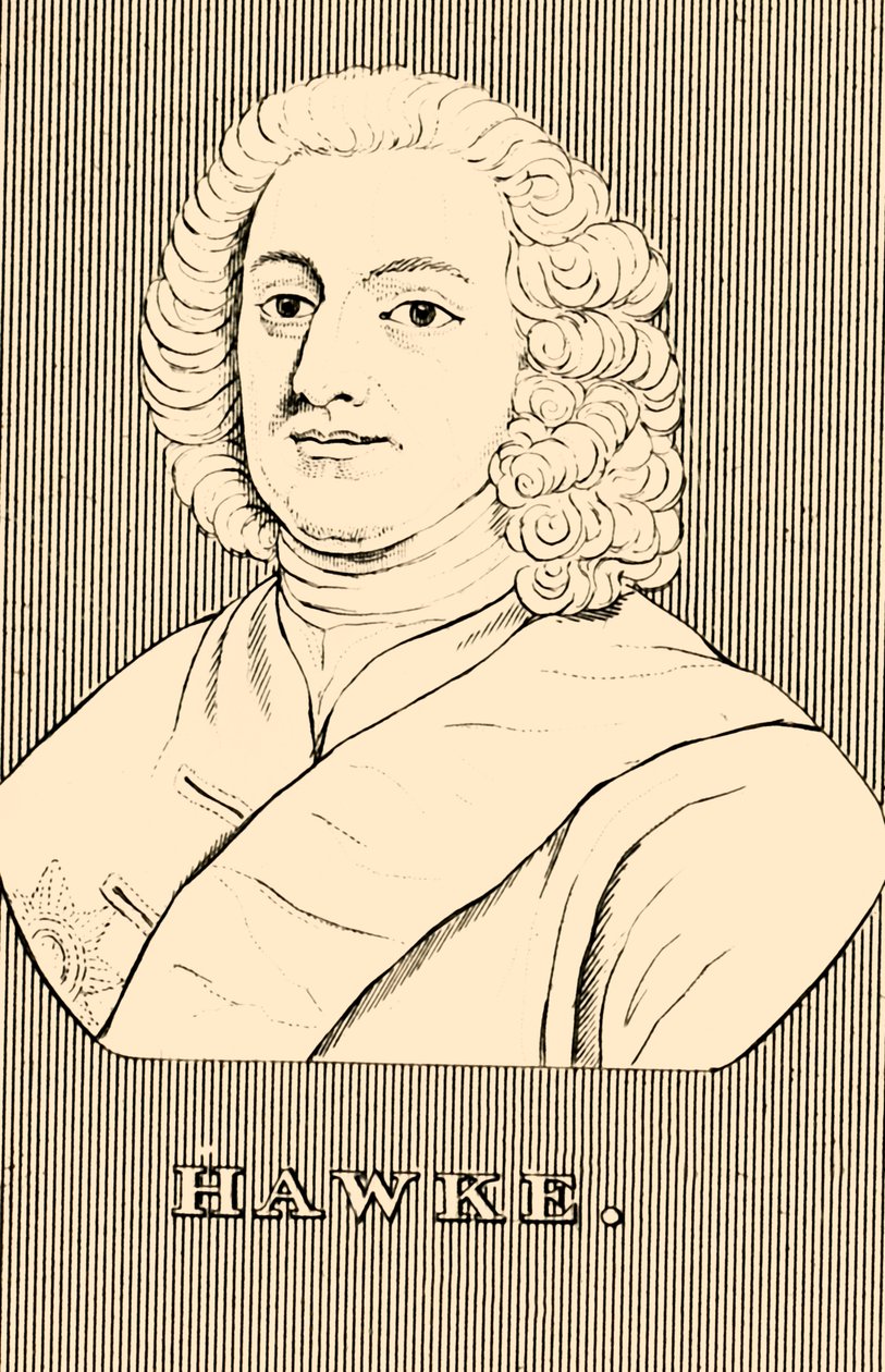 Hawke, 1705-1781, 1830 by Unbekannt