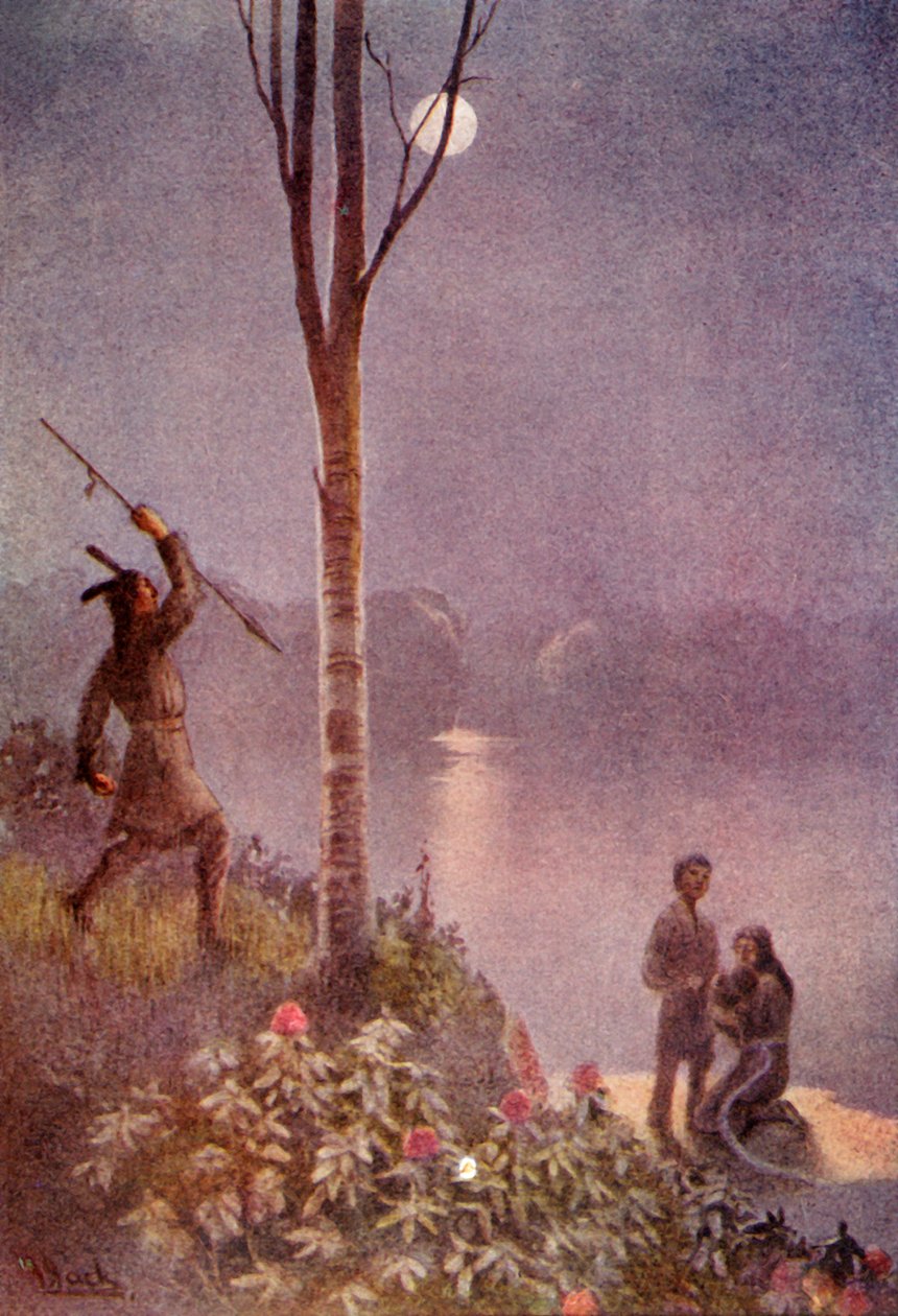 He Poised His Spear and Struck the Girdle by Unbekannt