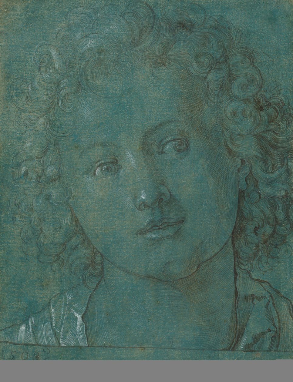 Head of a Boy by Unbekannt