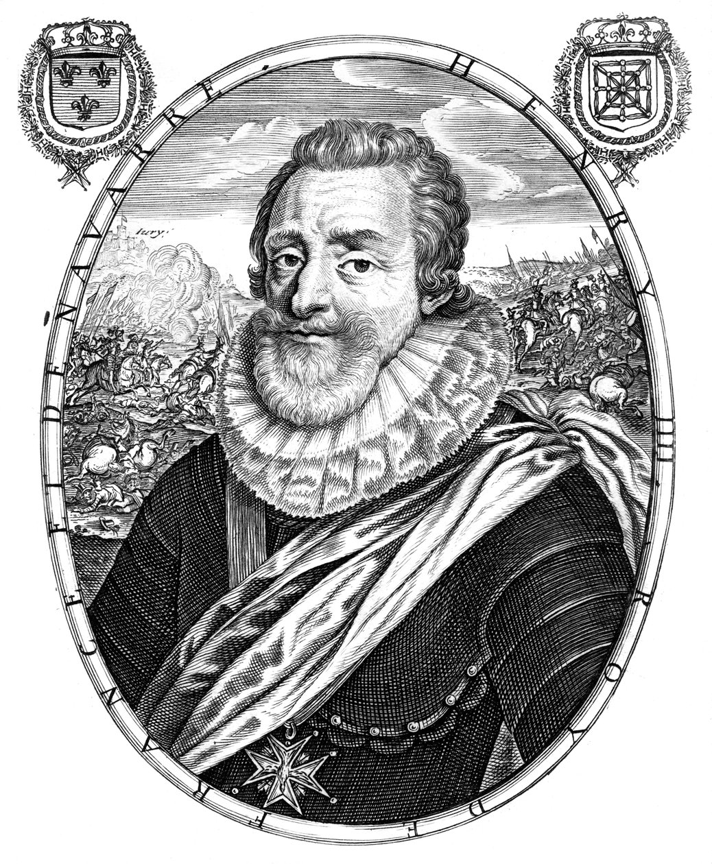 Henry IV, King of France by Unbekannt