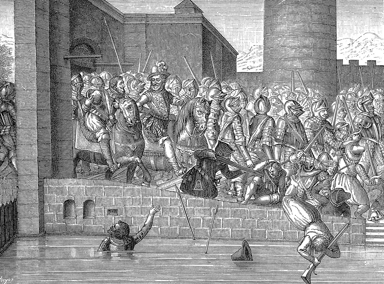 Henry IV of France Entering Paris, 22 March 1594 by Unbekannt