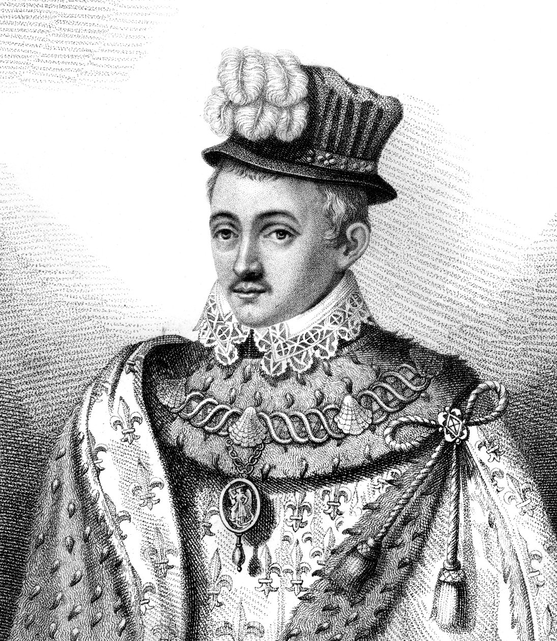 Henry Stuart, Lord Darnley, Second Husband of Mary, Queen of Scots, 1803 by Unbekannt