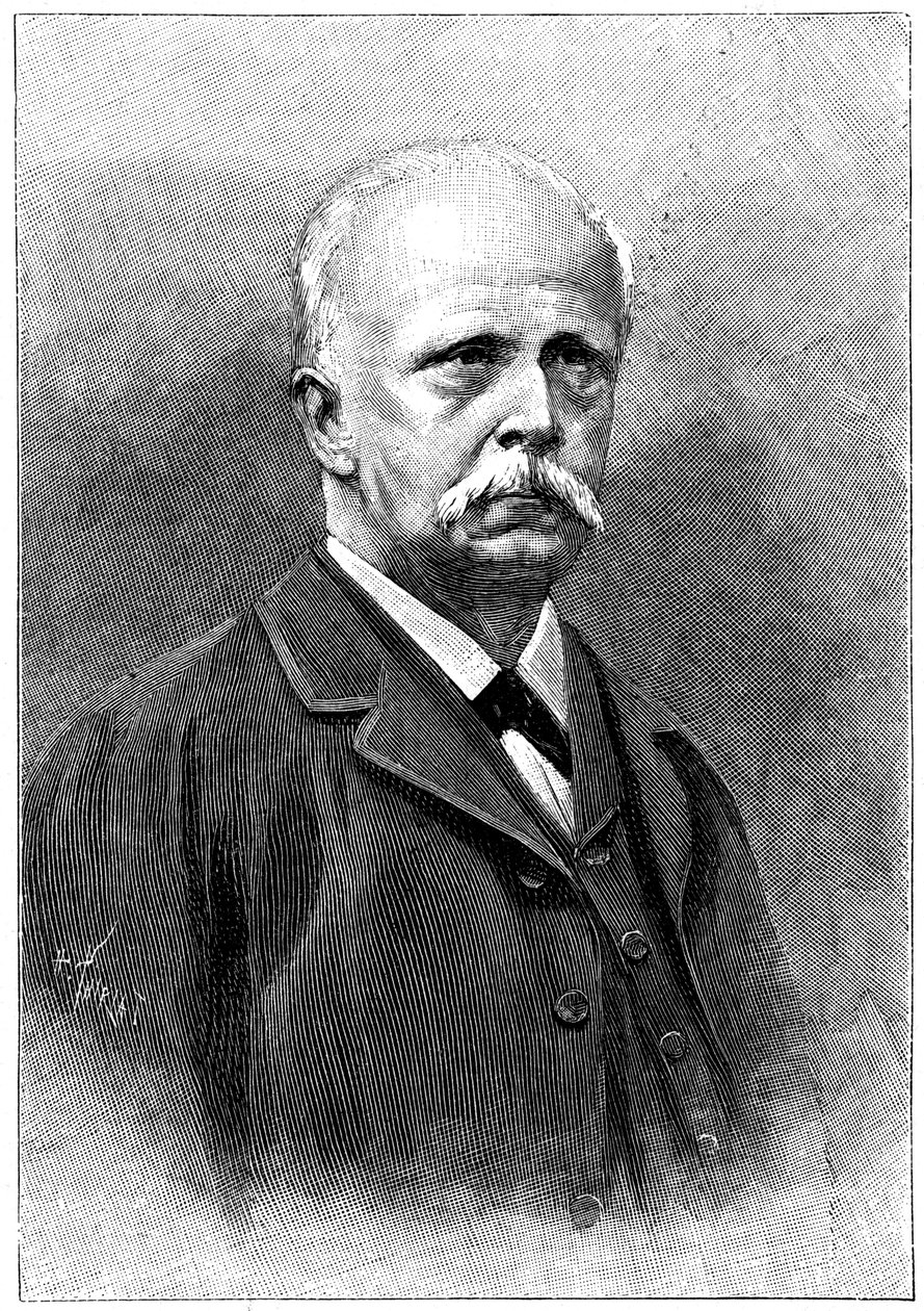 Hermann Ludwig Ferdinand von Helmholtz, German Physicist and Physiologist by Unbekannt